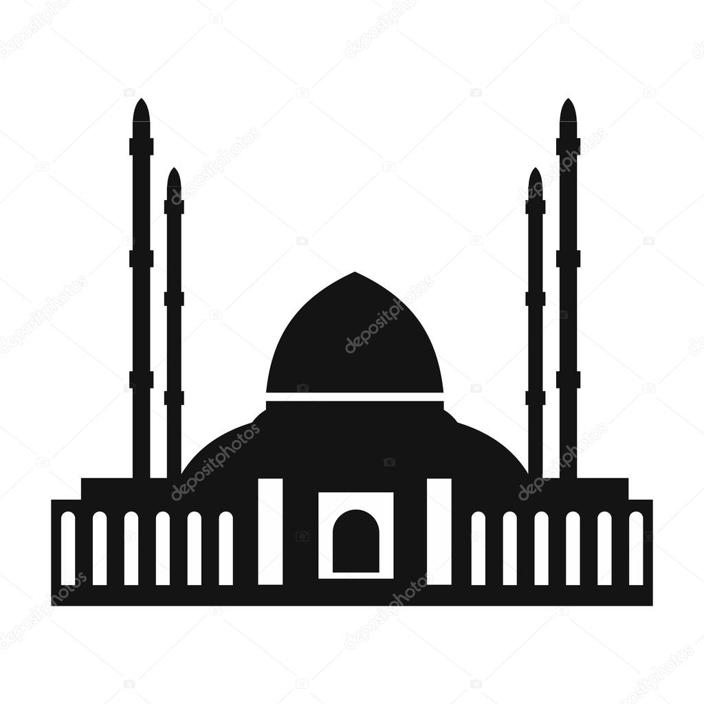 Mosque simple icon 