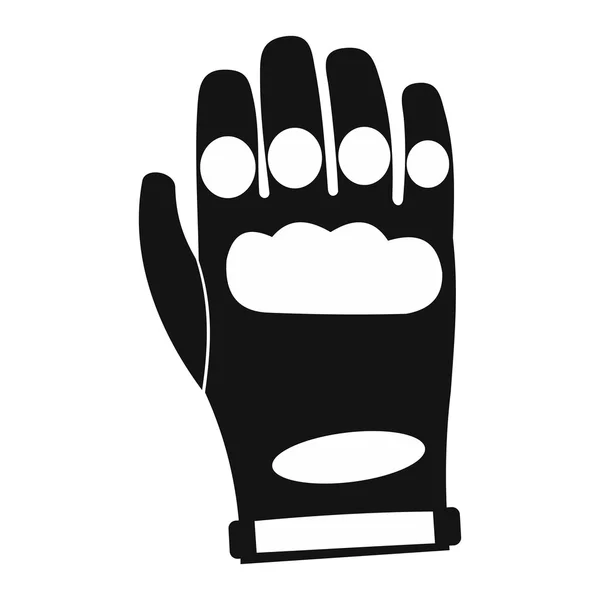 Paintball-Handschuh einfaches Symbol — Stockvektor