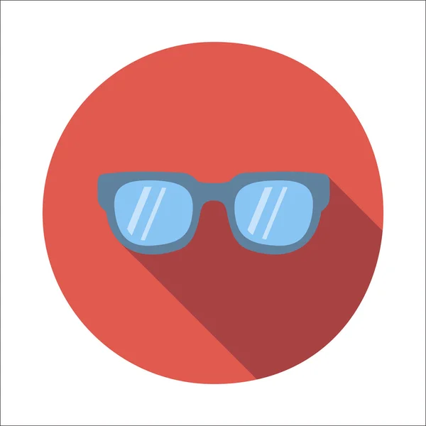 Sonnenbrille flache Ikone — Stockvektor