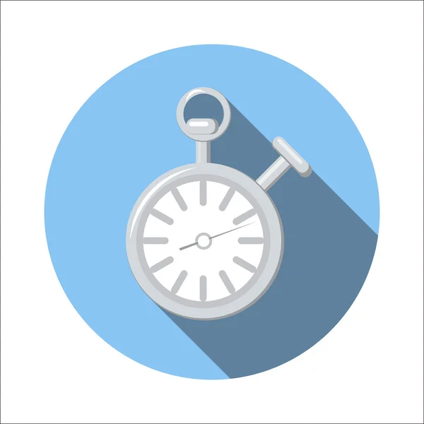 Cronometro Icona piatta — Vettoriale Stock