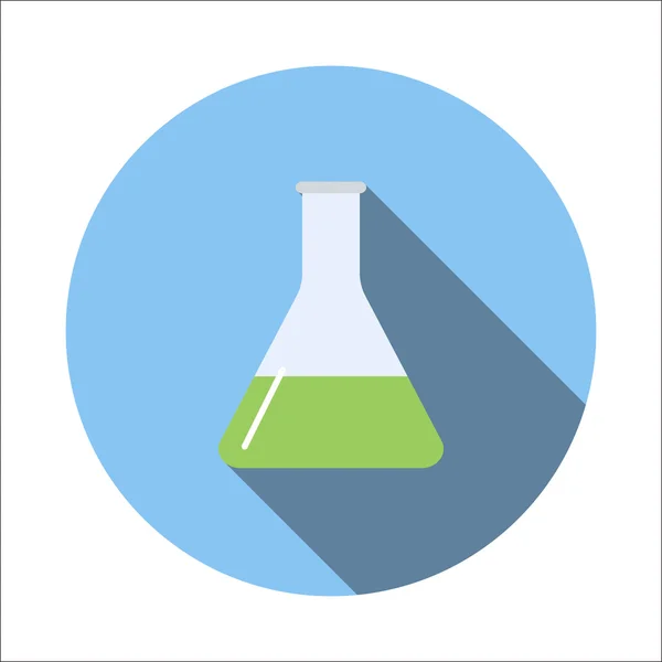 Frasco ícone plano —  Vetores de Stock