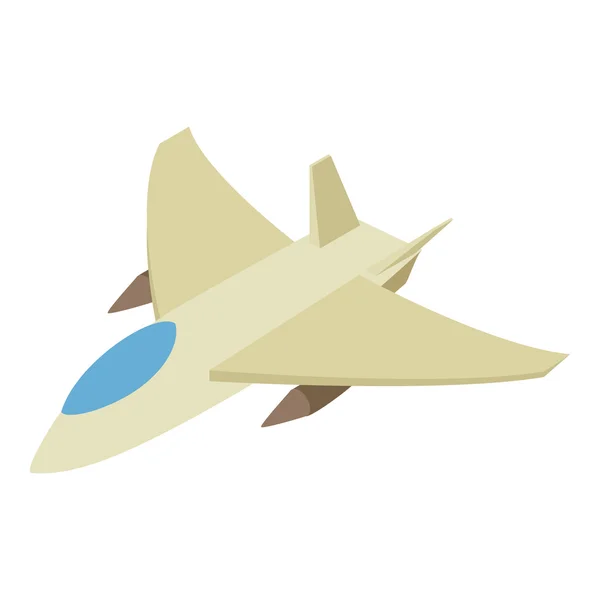 Icono de combate jet isométrico 3d — Vector de stock