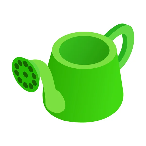 Watering Can isometric 3d icon — Stock Vector