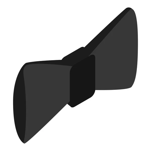 Cravate papillon isométrique icône 3d — Image vectorielle
