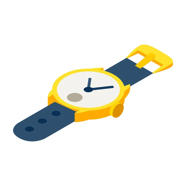 Horloges isometrische 3D-pictogram — Stockvector