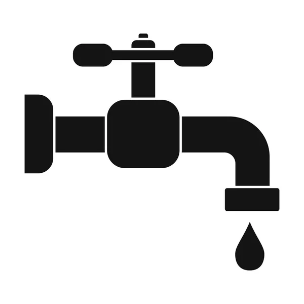 Νερό της βρύσης με εξόγκωμα — Διανυσματικό Αρχείο