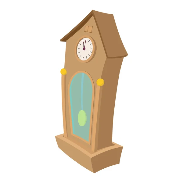 Reloj icono de dibujos animados — Vector de stock