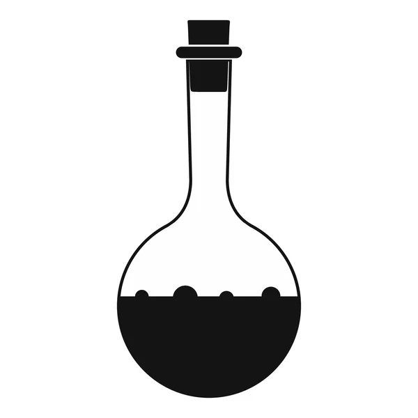 Botellas pequeñas con poción — Vector de stock