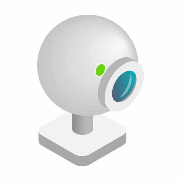 Ícone isométrico 3D Webcam — Vetor de Stock