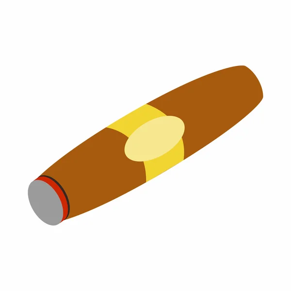 Cigar isometric 3d icon — Stock Vector