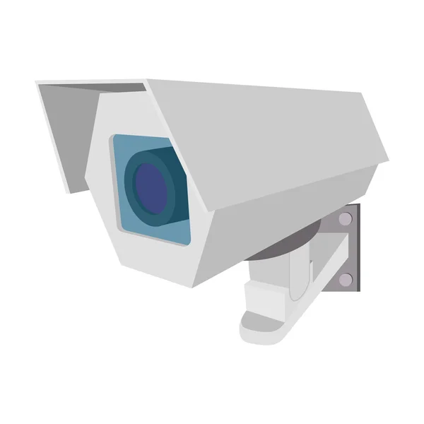 Surveillance camera cartoon pictogram — Stockvector