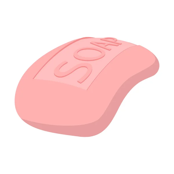 Розовая мыльная икона — стоковый вектор