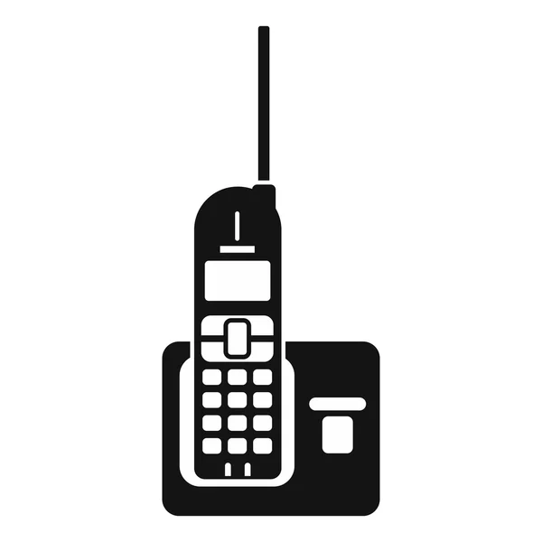 Vezeték nélküli telefon, antenna — Stock Vector
