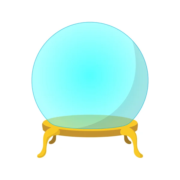 Пустой стеклянный шар — стоковый вектор