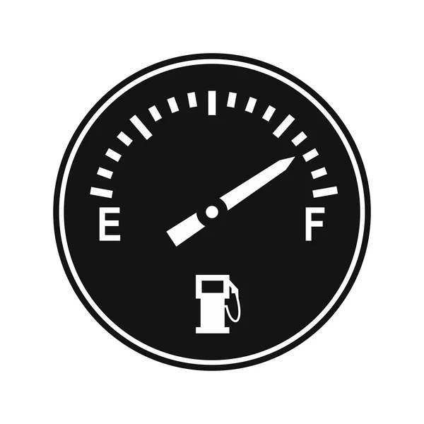 Ícone do indicador de combustível —  Vetores de Stock