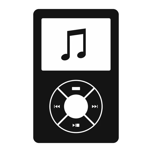 Ícone de media player — Vetor de Stock