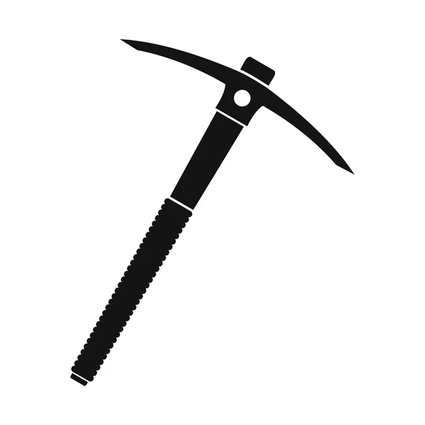 Pick Tool schwarz einfaches Symbol — Stockvektor