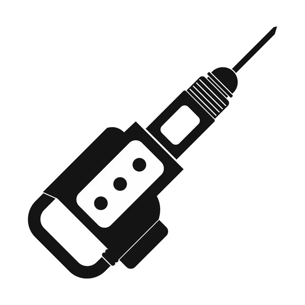 Elektrische jackhammer pictogram — Stockvector