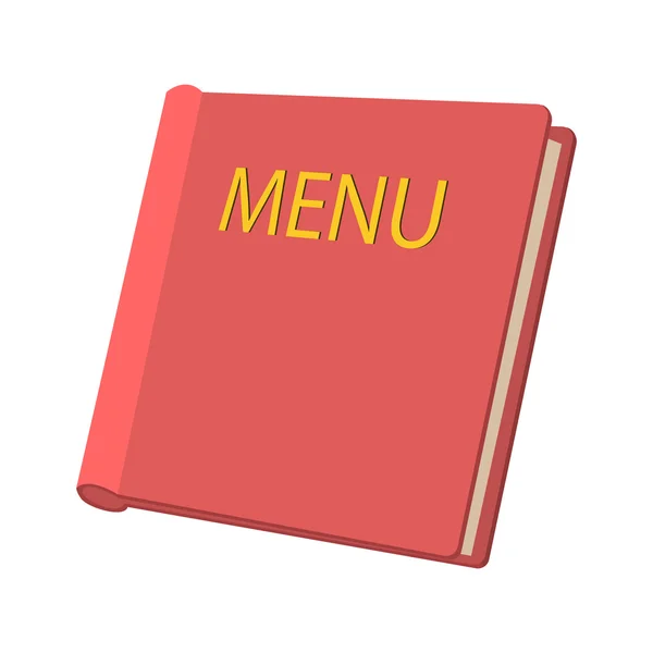 Restaurace menu kreslené ikony — Stockový vektor