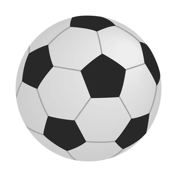 Изометрическая иконка футбола — стоковый вектор