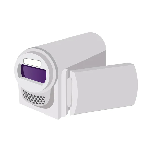 Icône de dessin animé caméra vidéo numérique — Image vectorielle