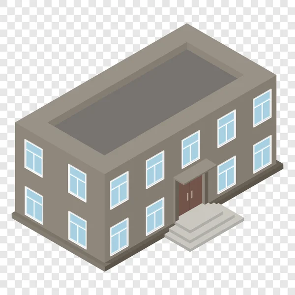 Nueva casa isométrica de arquitectura — Vector de stock