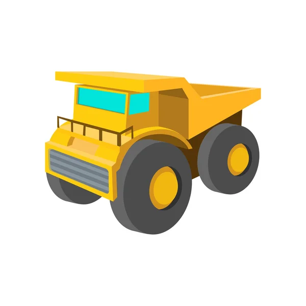 Big truck cartoon icon — Stock Vector