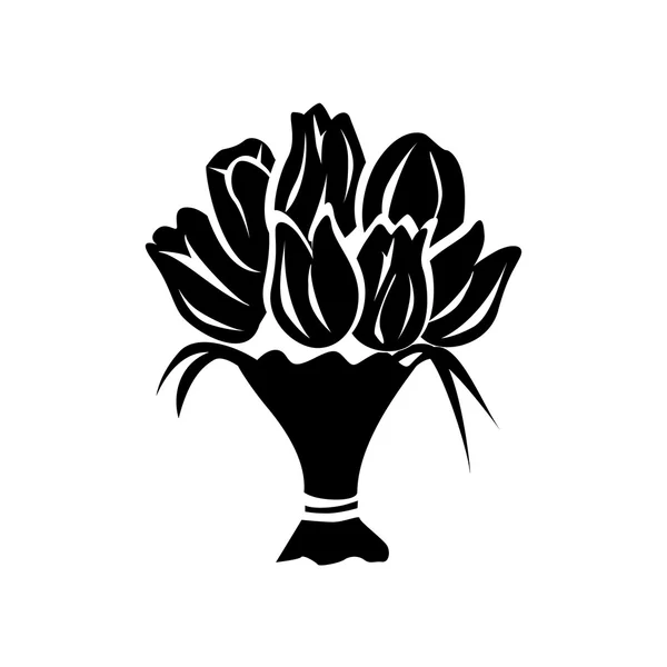 Bouquet icona semplice — Vettoriale Stock