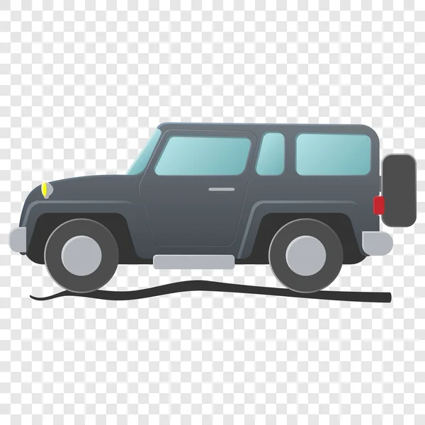 Sport Utility Vehicle. Cartoon-Illustration — Stockvektor