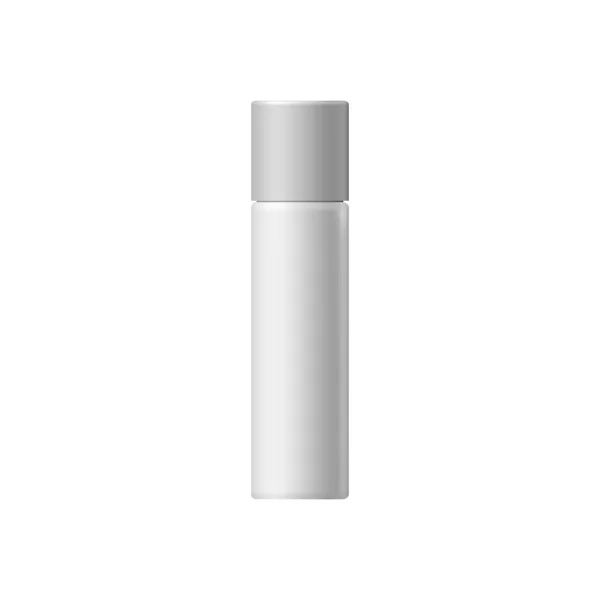 Frasco cosmético branco em branco — Vetor de Stock