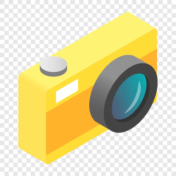 Camera isometrische 3D-pictogram — Stockvector