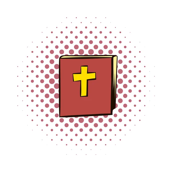 Bible comics icon — Stock Vector