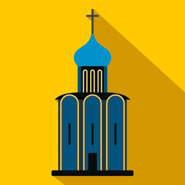 Επίπεδη εικονίδιο Ορθόδοξη Εκκλησία — Διανυσματικό Αρχείο