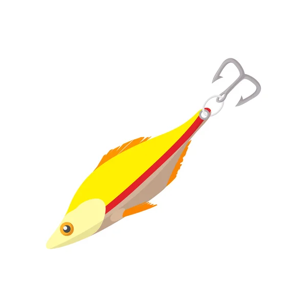 Fishing lure cartoon icon — Stock Vector