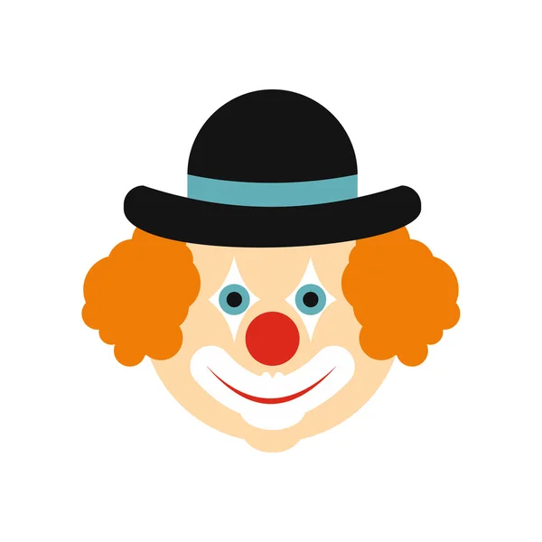 Иконка клоуна — стоковый вектор