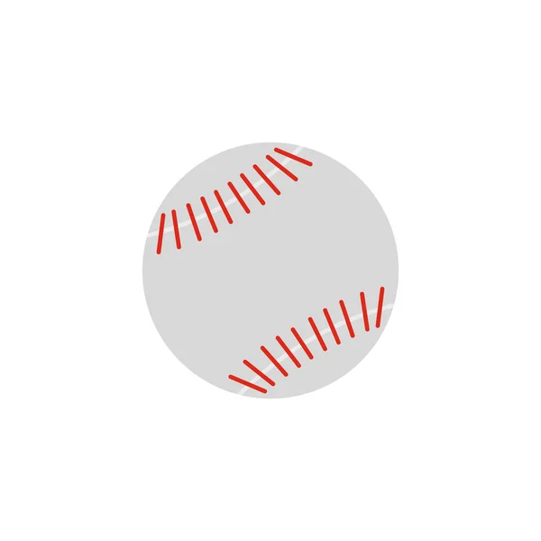 棒球平面图标 — 图库矢量图片