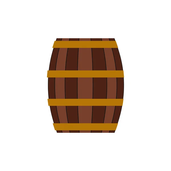 桶用蜂蜜平面图标 — 图库矢量图片