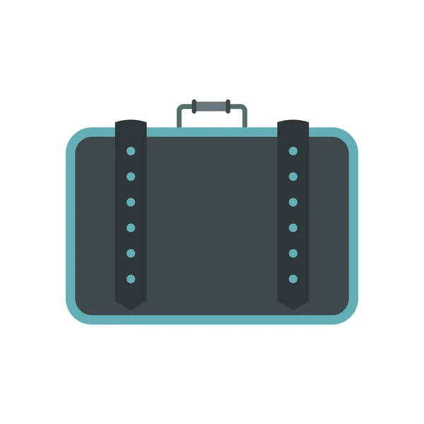 Maleta para viajar icono plano — Vector de stock