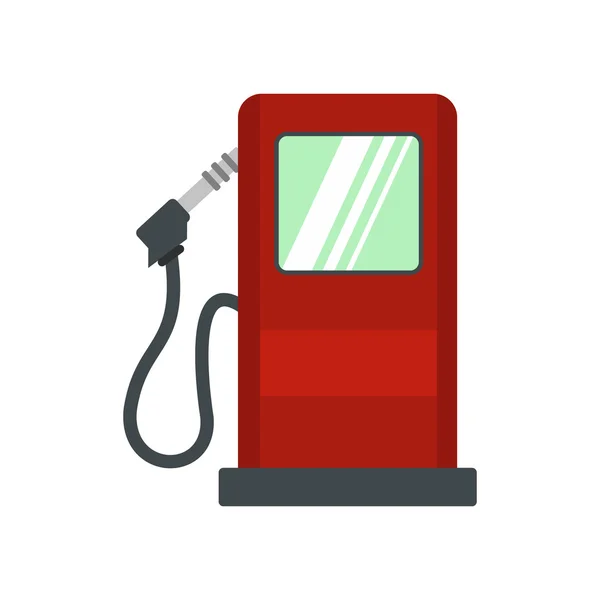 Benzinkút lapos ikon — Stock Vector