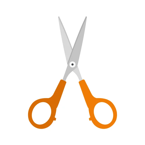 Nożyczki Płaska ikona — Wektor stockowy