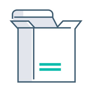 Softbox ve web geliştirme sembolleri. Bilgisayar programlama ve kodlama. Düz dizayn. Vektör illüstrasyonu