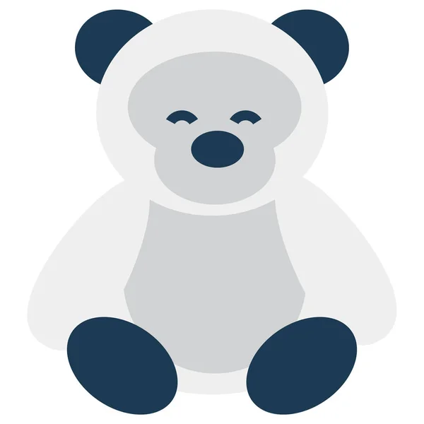 Oyuncak ayıcığın güzelmiş. Vektör illüstrasyonu