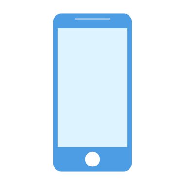 Aygıt düz çizgi simgeleri. Akıllı telefon vektör çizimleri.