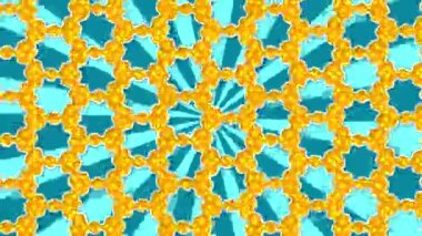 Soyut, pürüzsüz, sarı zemin, mavi yıldızlı sarı zemin, sarı zemin üzerinde mavi yıldızlar.