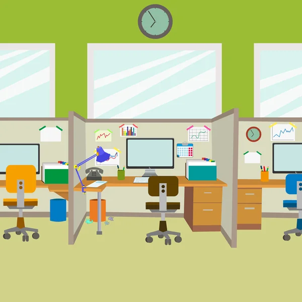 Modern ofis. çalışma alanı