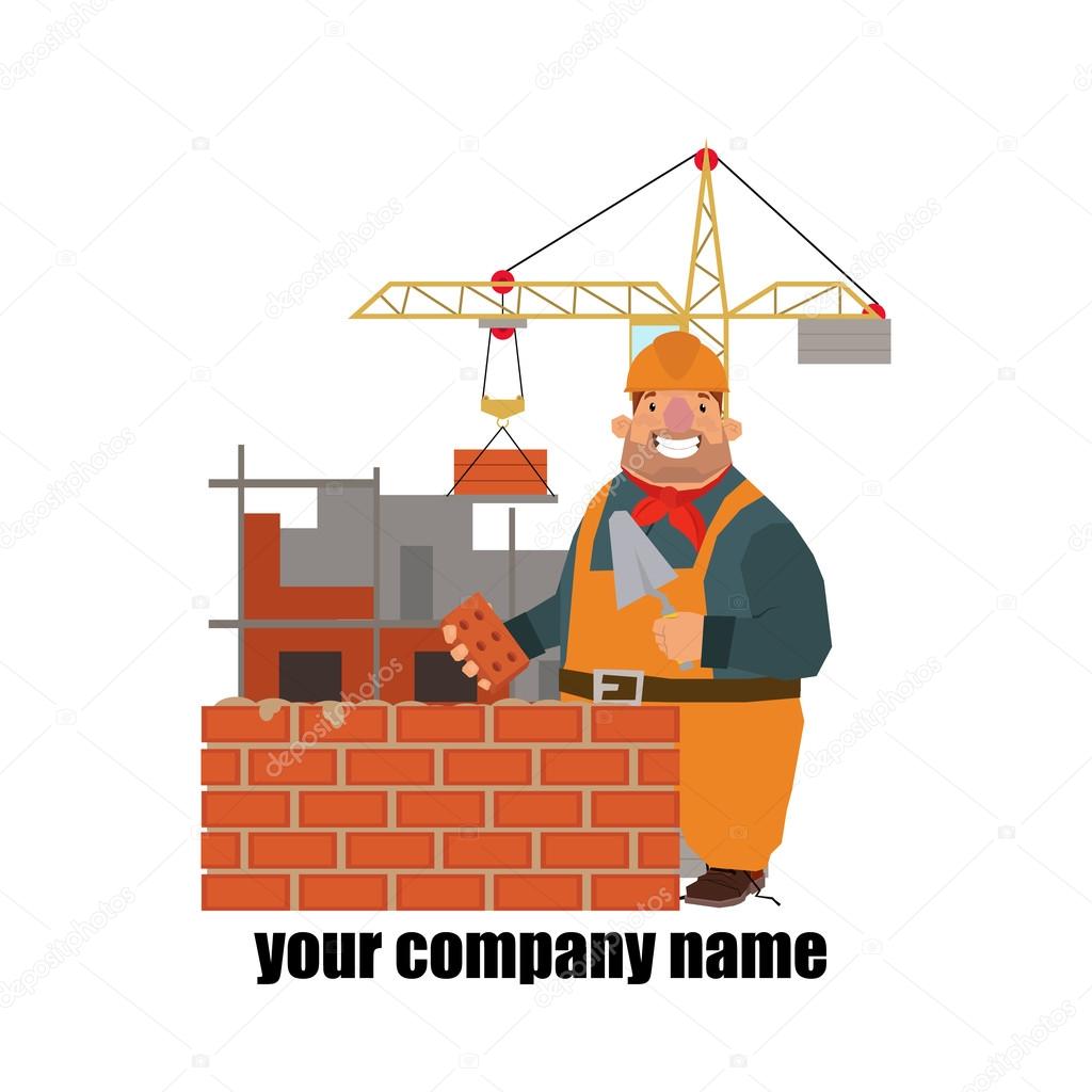 Builder Logo Design Template Stock Vector Trokerrr 83960458