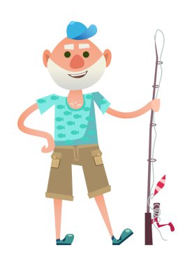 Komik üst düzey balıkçı