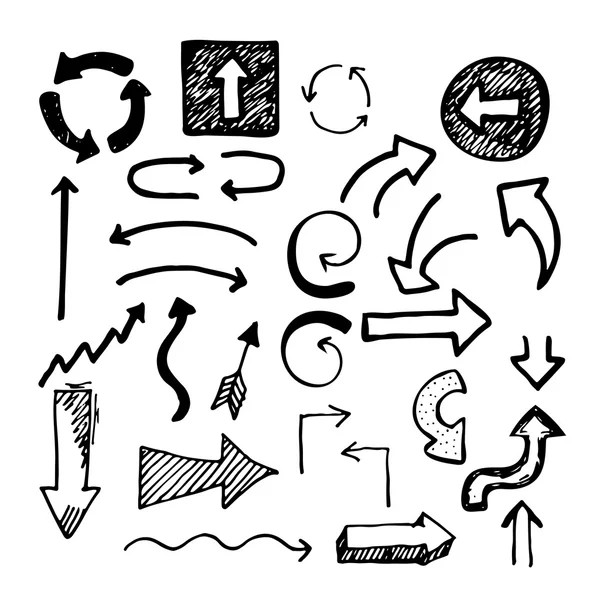 Kroki doodle okları