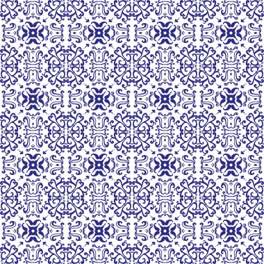 Dikişsiz desen süsleme.