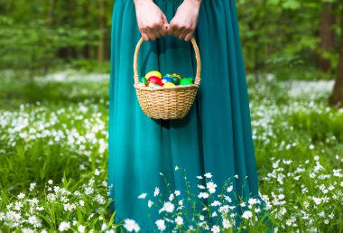 Sepet yumurta çayır, Closeup üzerinde